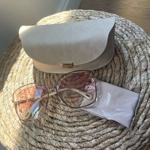 Chloé 58mm Square Sunglasses